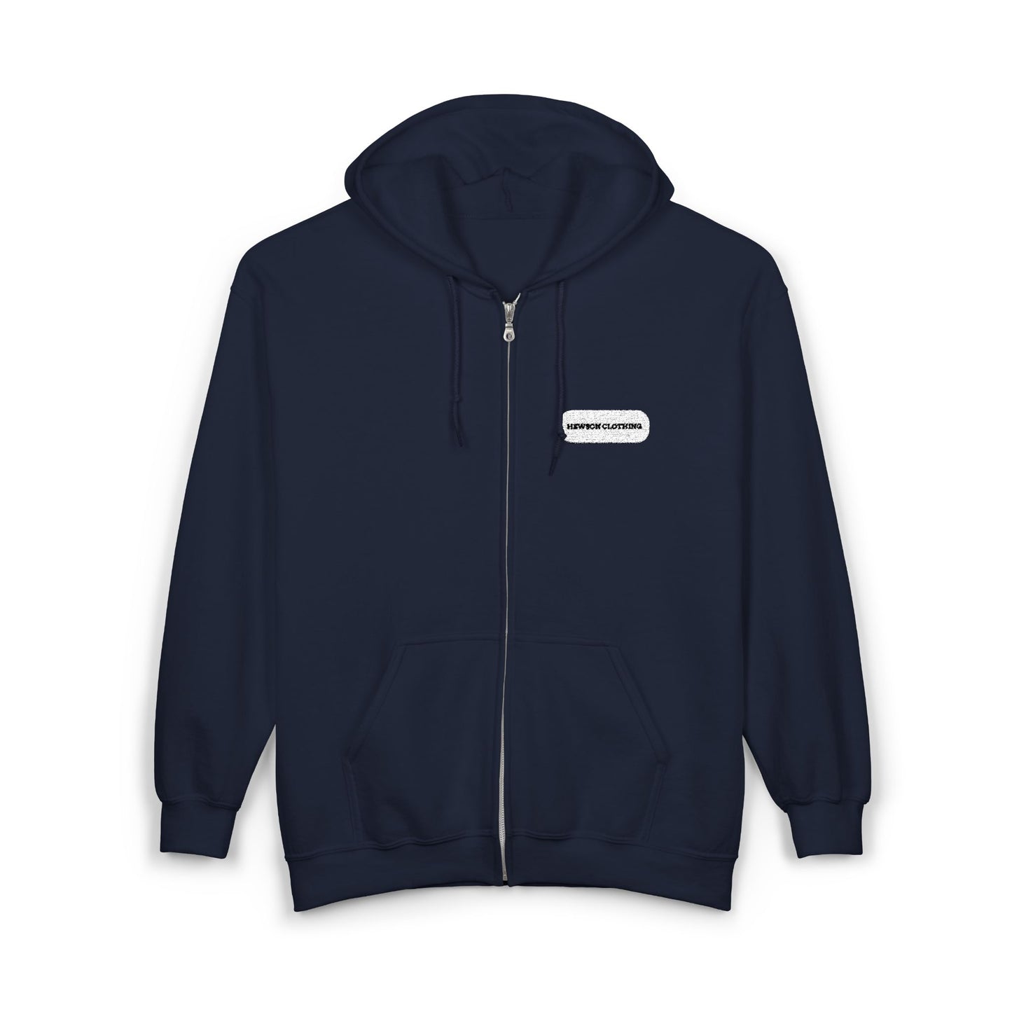 Hewson Clothing Unisex Full Zip Hoodie