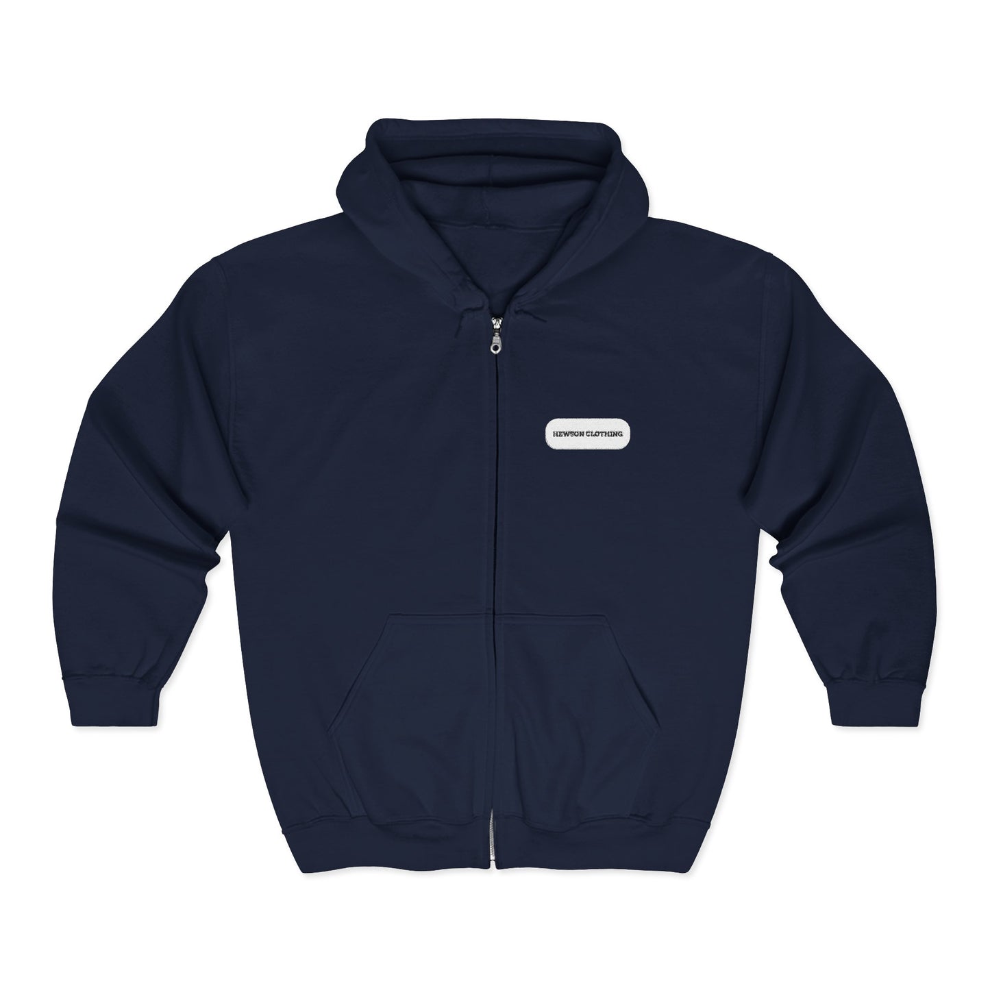 Hewson Clothing Unisex Full Zip Hoodie