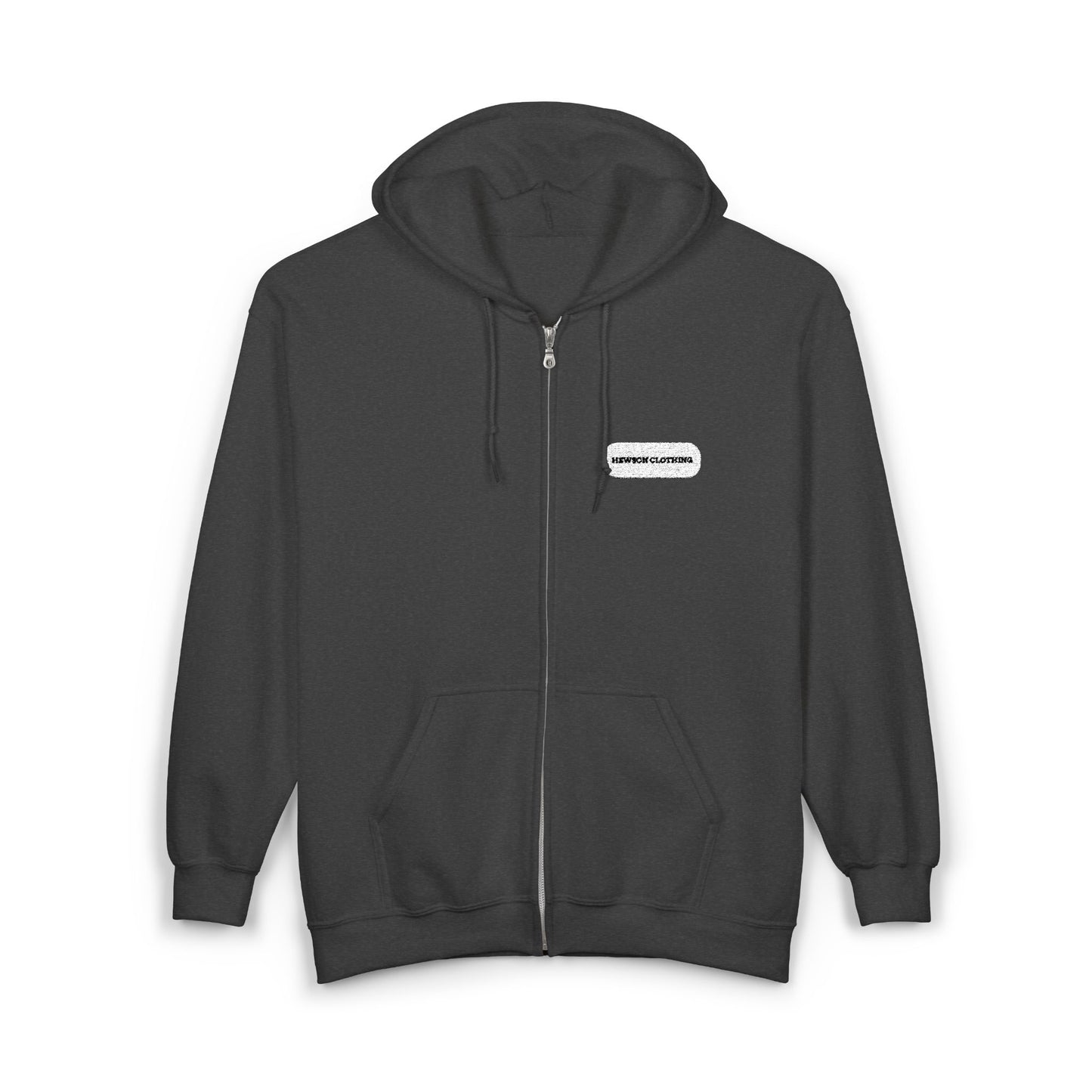 Hewson Clothing Unisex Full Zip Hoodie