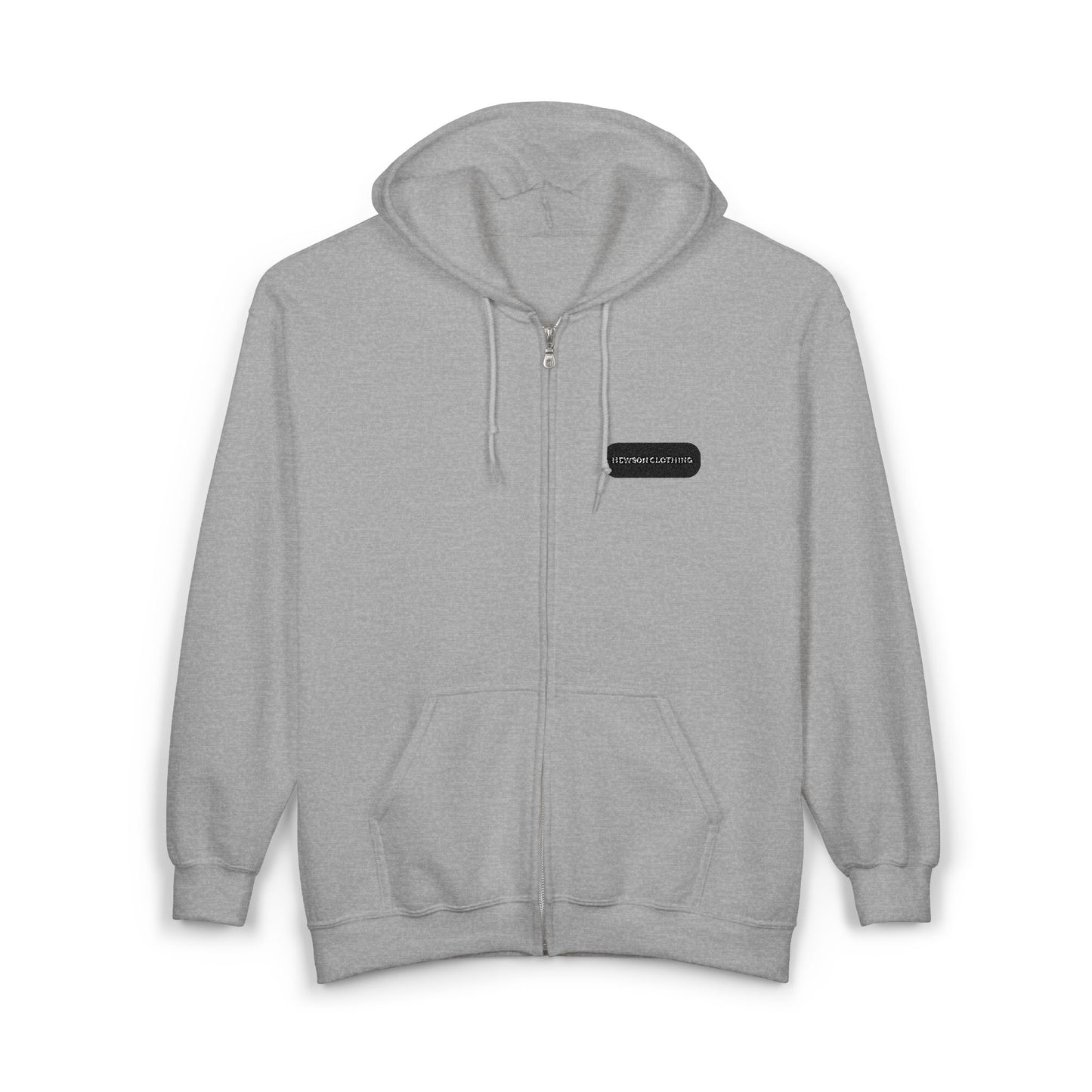 Hewson Clothing Unisex Full Zip Hoodie