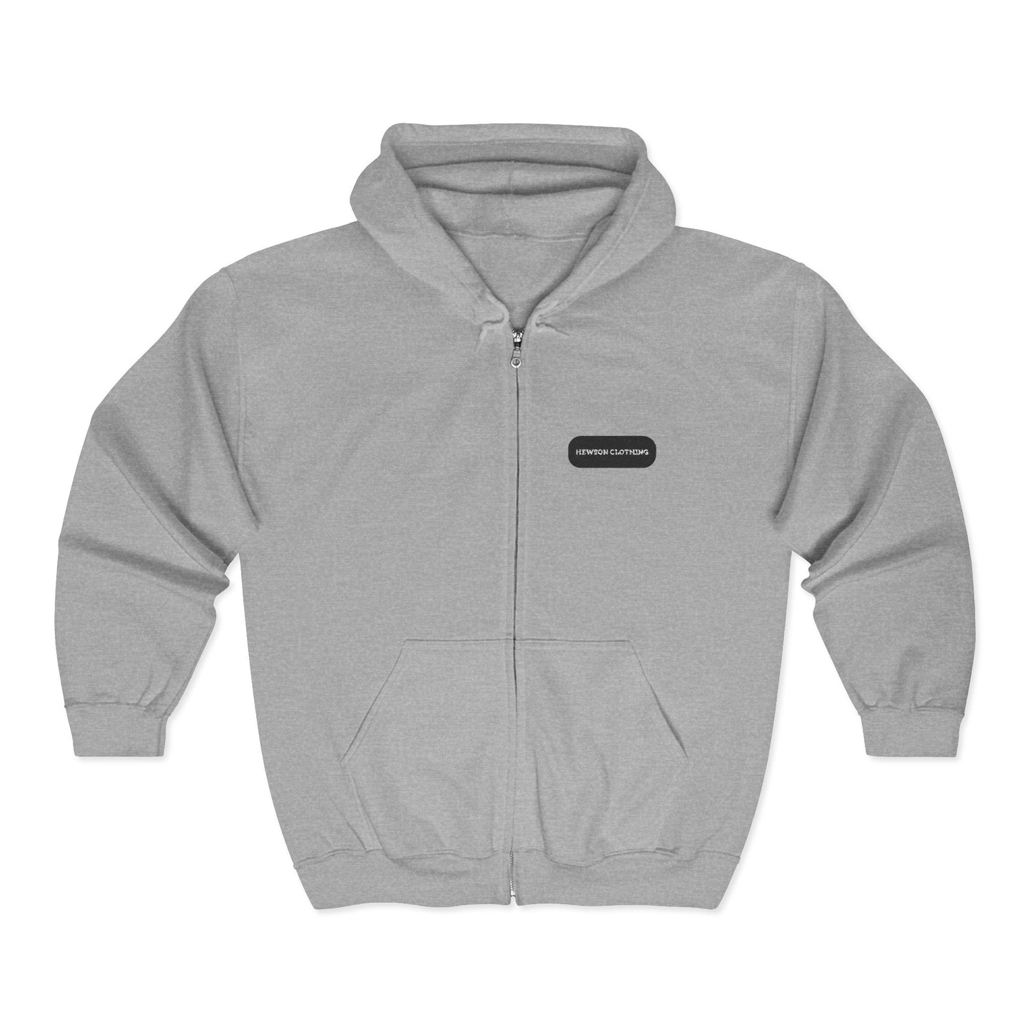 Hewson Clothing Unisex Full Zip Hoodie